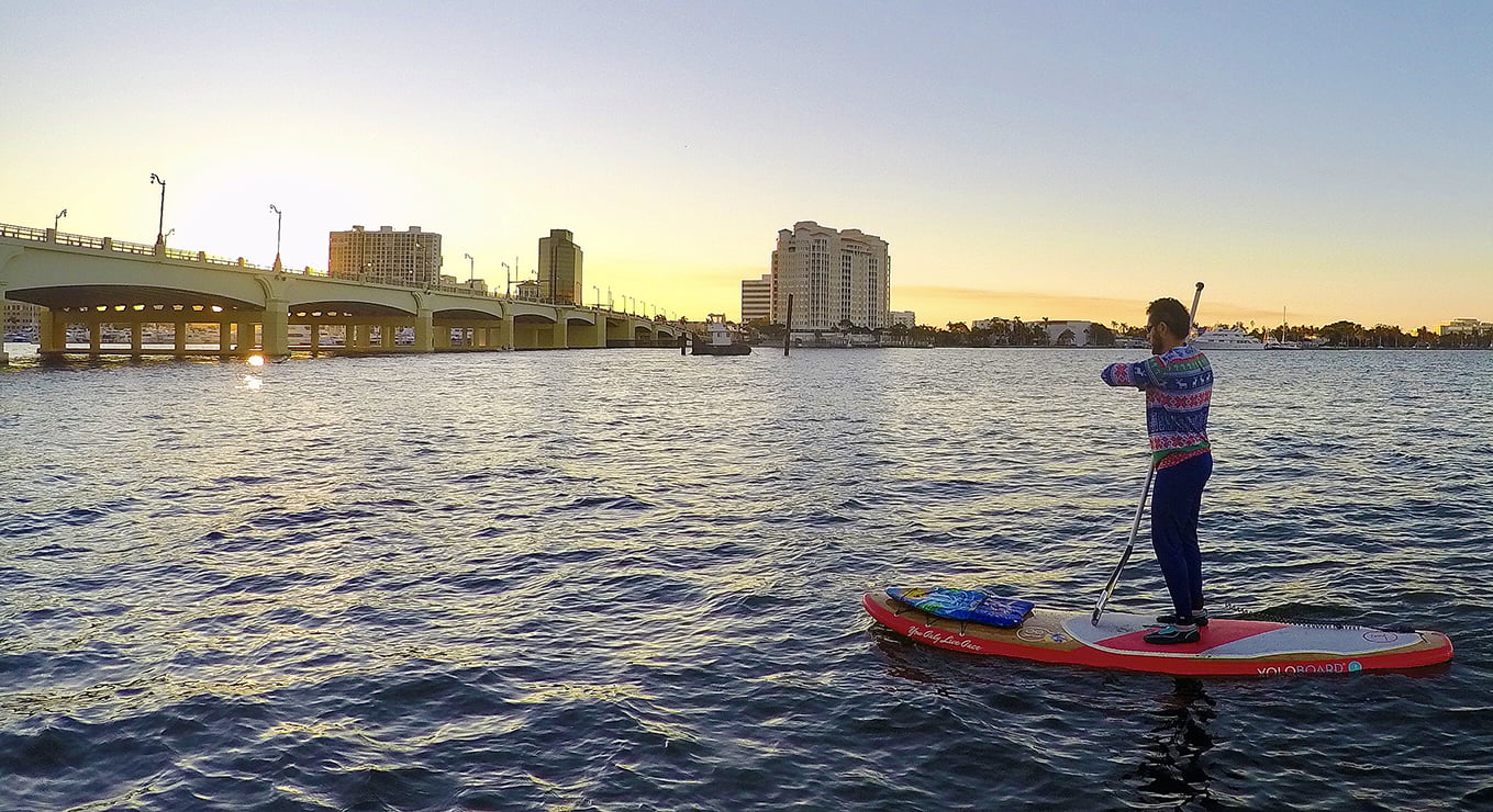 Paddle Boarding Palm Beach